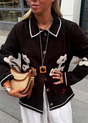 Twiggy jakke Fudge Brown Sissel Edelbo 
